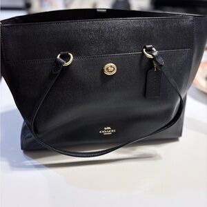 Coach Black Tote Bag